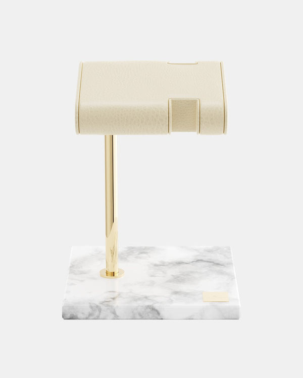 Watch & Bracelet Stand Marble Gold